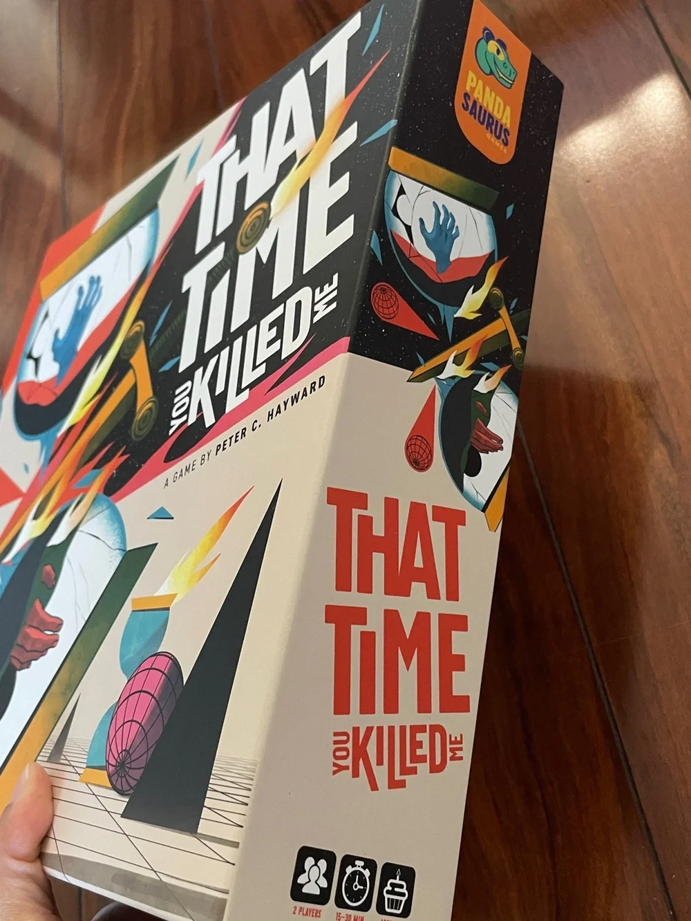 THAT TIME YOU KILLED ME BOARD GAME HTF AMAZING CONDITION  PANDASAURUS GAMES